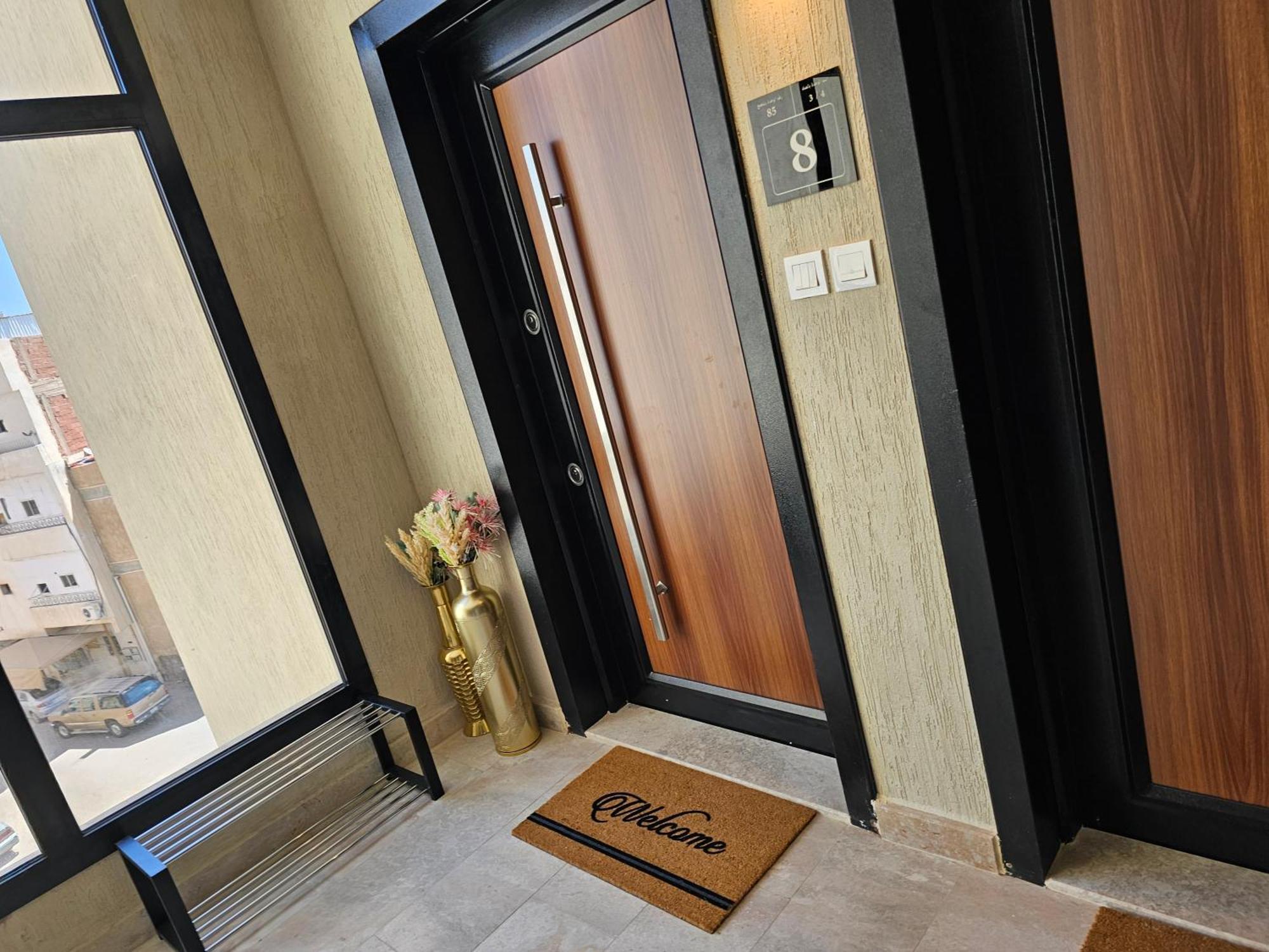 الشقق الفاخرة Modern Apartments Of 3 Bedrooms 5 Minutes To Haram Medine Dış mekan fotoğraf